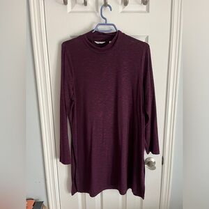 3/$20 Turtle Neck Long Shirt Purple
